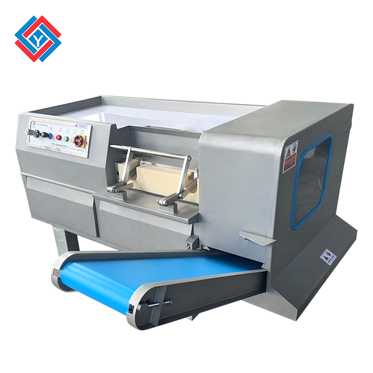 自動(dòng)牛肉切丁機(jī)JY-550(輸送帶款)